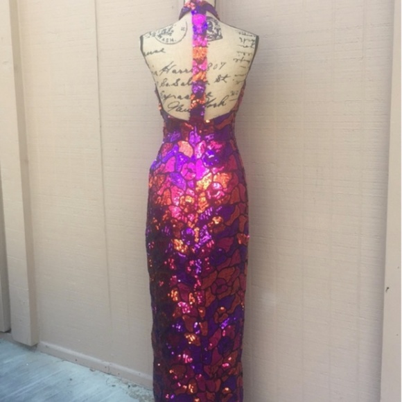 Sequin gown prom pageant - Picture 4 of 4